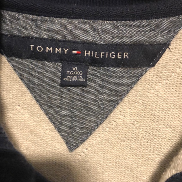 1/4 Zip Tommy sweater! - Picture 3 of 5
